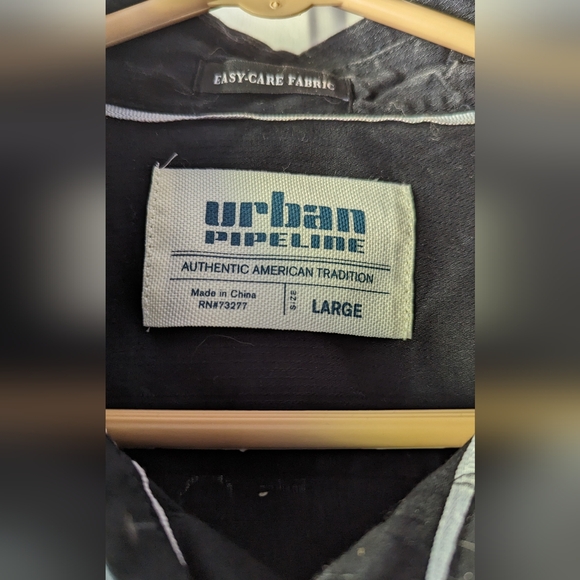 Urban Pipeline Men's Roll Up Casual Shirt - Picture 15 of 16